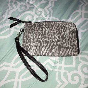 Wristlet Painted Snakeskin Wallet
